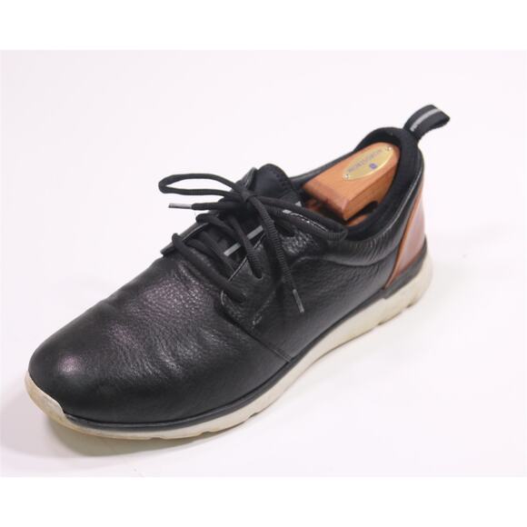 Johnston & Murphy Other - Johnston & Murphy XC4 Prentiss Plain Toe Black Leather Casual Dress Men's 11.5